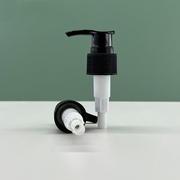 Customized Black Lotion Dispenser Plastic Pump 24/410 Shampoo For Bottles