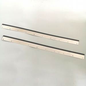 Heidelberg Wash Up Blade 960x60x2mm 10 Holes Rubber/Iron Material for SOR Printing Machine Spare Parts