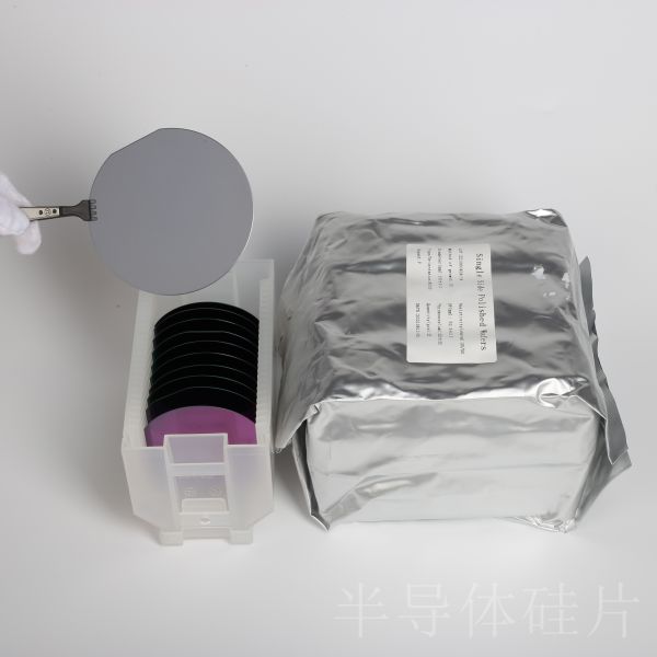 Тип отполированная вафля n 6 дюймов окиси кремния кремниевой пластины DSP SiO2