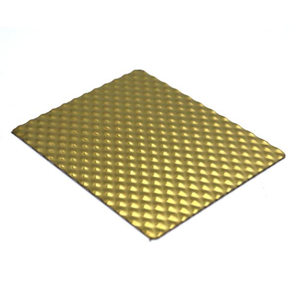 3.0mm carimbou a decoração de prata de Art Patten For Airport Ceiling da onda da ondinha da água da folha de aço inoxidável