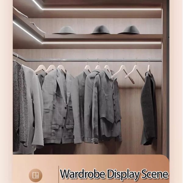 36 Вт линейная 45 мм светодиодная световая лента для гостиной 4000k самоклеящаяся голая рекламная доска