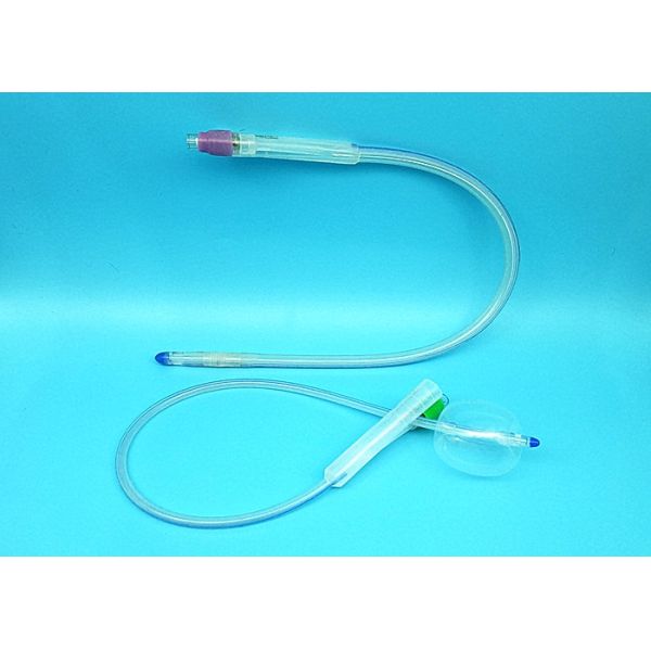 Medical Supplies 2 Way Foley Catheter Size 6 - 26 Ch/Fr With Good Biocompatibility