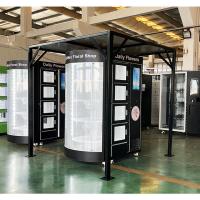 CE FCC Certificado Flores refrigeradas Máquina de venda digital Customizado Smart Bouquet Locker para Hospital Cemitério