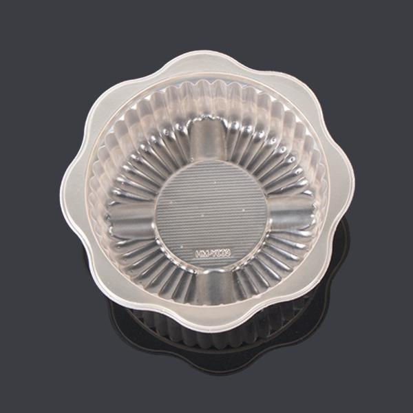 Moisture Resistant φ7*3cm Pastry Plastic Container