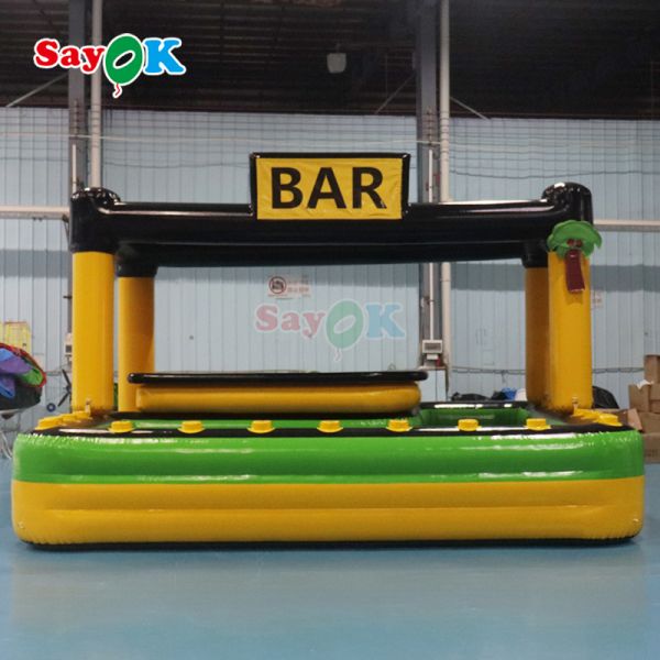 Commercial Inflatable Pool Bar Tent for Backyard Party and Outdoor Event