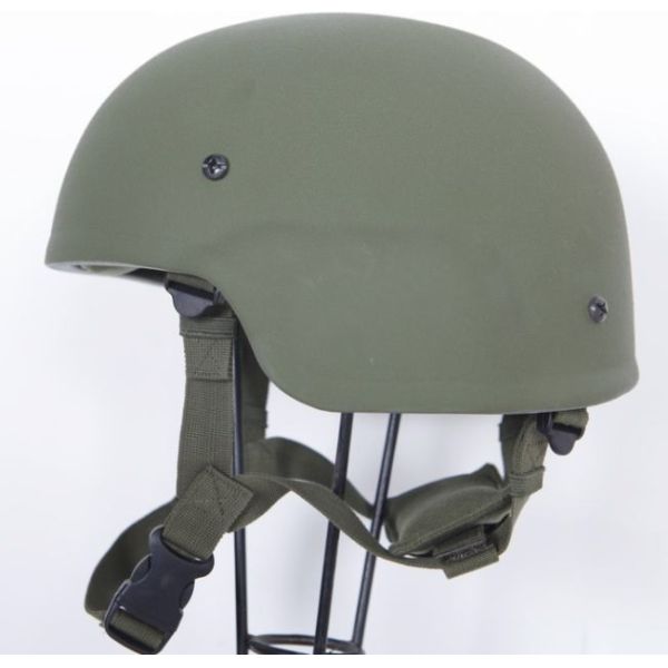 Green Kevlar Mich 2000  bullet proof helmet with NIJ IIIA level for Military Police
