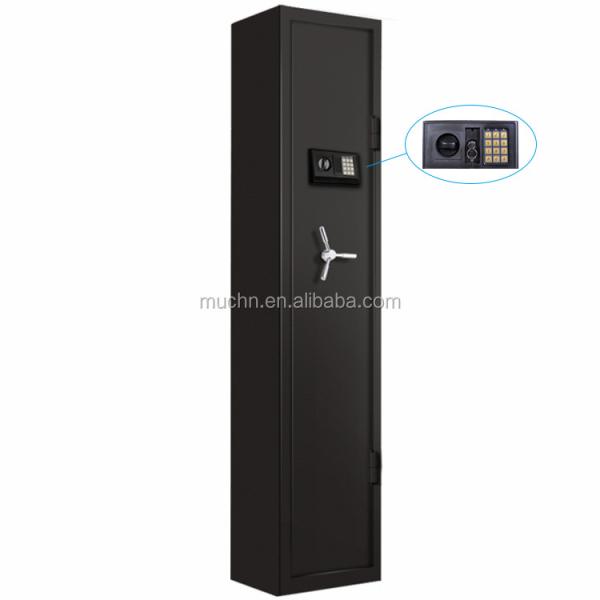 Caixa segura escondida da arma longa durável do metal da segurança do armazenamento do metal da casa parede à prova de fogo