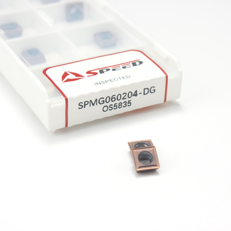 SPEED Carbide U Inserts SPMG060204 для станков с ЧПУ с ПВД покрытием СВД