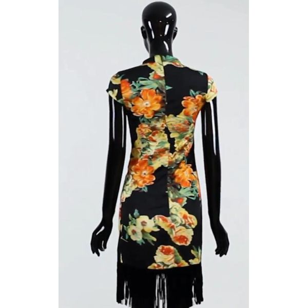 Woman Full Boday Matt Black Clothing Display Mannequin With Different Poses