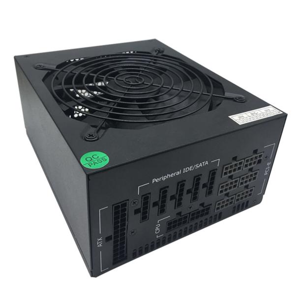 90% Gold High Efficiency Full Modular PSU 1800W 110V -240V 80 Plus Gold Switching PC/ computer Power Supply for 6GPU