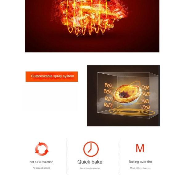 2.5kw Electric Cake Baking Oven Made of Flour Durable and Safe Perfect for Baking Bread