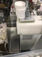 Máquina de enrolamento de papel de filtro HME de alta velocidade de frequência de 50 Hz com corte automático de fita