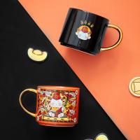 Sécurité alimentaire et commodité lave-vaisselle sécurisée changeant de couleur tasse en céramique tasses de café personnalisées pour la décoration de cadeaux