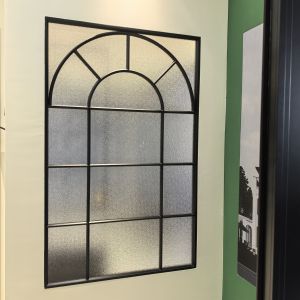 Modern Aluminium And Glass Partition Screen Customize Colors For Living Room