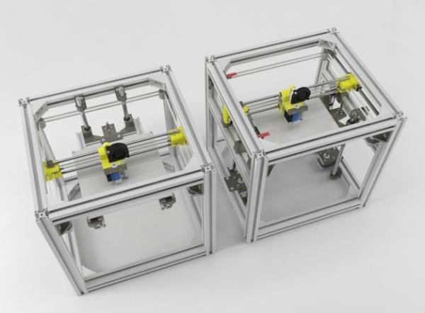 perfis de alumínio industriais do sulco 3030 de 10mm para 3d a impressora 30*30