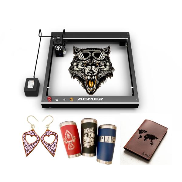 CNC Diode Acrylic Laser Cutter Automatic 33W High Power RoHS