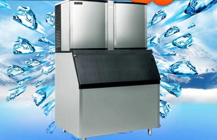 500kg/24h Commercial Cube Ice Maker For Bars Supermarket