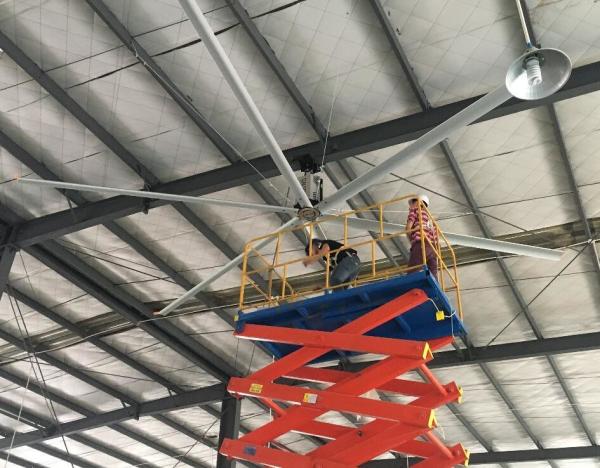 175 MPa	 Super Large Factory huge Gearbox Ceiling Fan