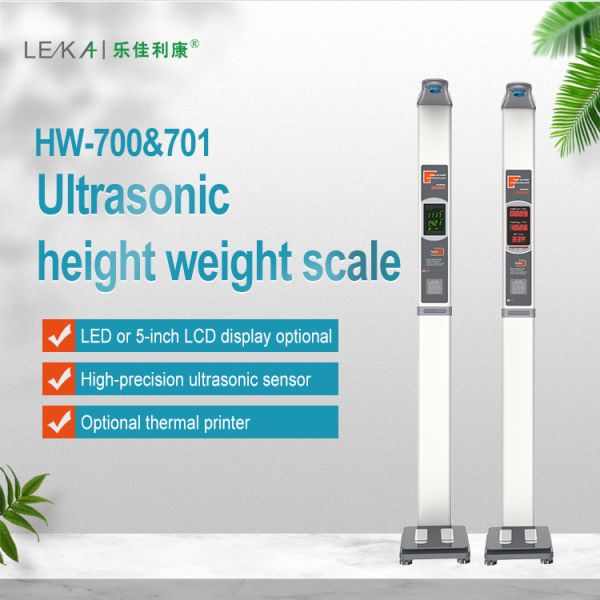 Foldable BMI Weight Machine for Hospital Medical Human Height Weighing Customized Support