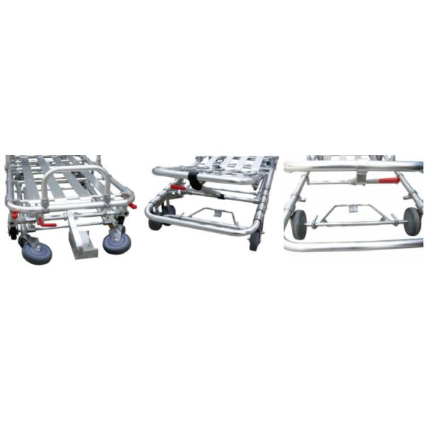 Portable Loading Patient Stretcher Trolley Automatic Hospital Ambulance Stretcher