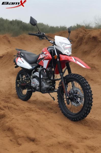 Motor de motor de corrente e refrigeração por água Dual Sport Motorcycle com motor de 250cc Motor chinês 200cc Off Road Motorcycle