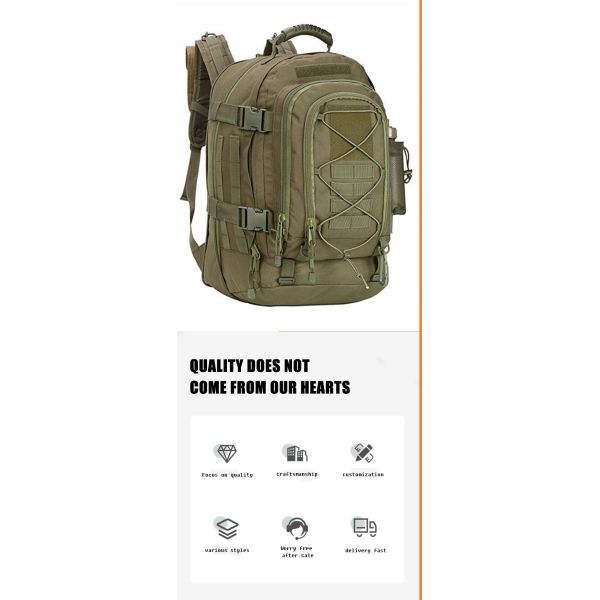 Logo personnalisé Sac à dos de sport en plein air Sac à dos de randonnée à vélo Grande capacité Multi couleur