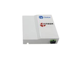 1 Adaptador SC Soquete de parede de fibra para edifícios inteligentes, caixa de