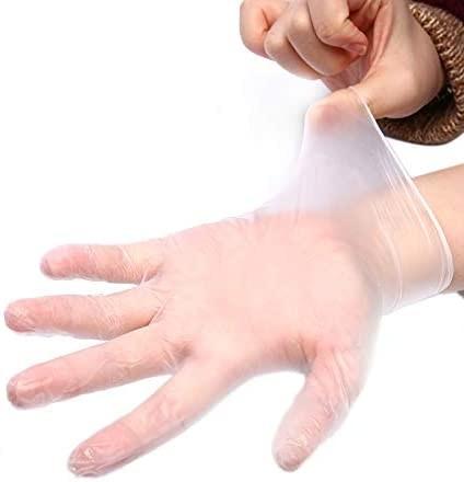 100pcs/box Vinyl Examnation Gloves Powder Free Single Use