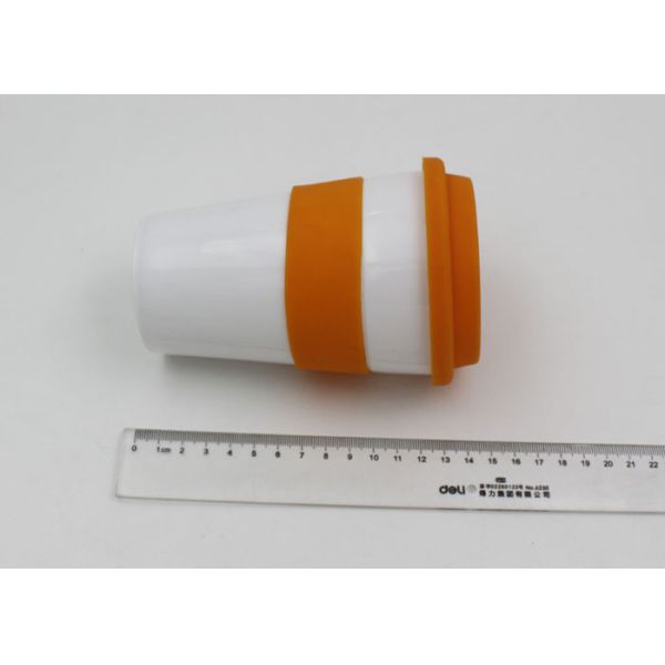 16OZ 450ml PP Plastic Coffee Cups With Handles , Disposable Travel Coffee Cups