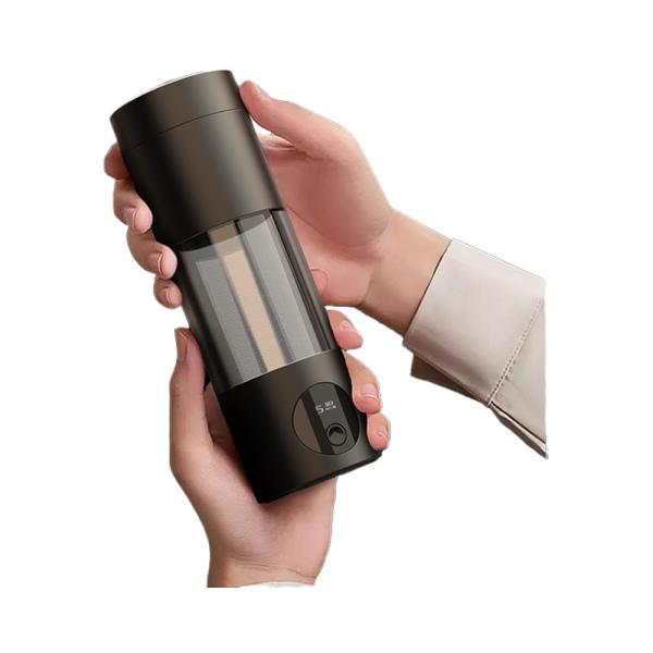 Portable 230 ml H2 en acier inoxydable métal générateur d'hydrogène ménager bouteille 3000 ~ 6000PPB Dupont membrane beauté et santé
