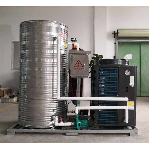 220 V / 380 V Air Energy Water Heater , Heat Pump Style Water Heater