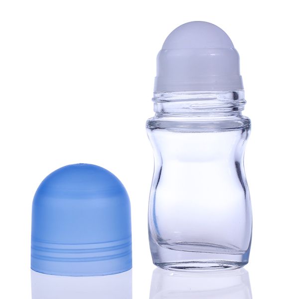 Крен шарика PP пластиковый на стеклянных бутылках 50ML для эфирных масел