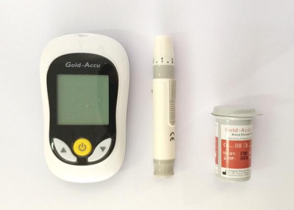 GOLD-ACCU Blood Sugar Testing Devices Diabetes Blood Checking Machine Long Battery Lifetime
