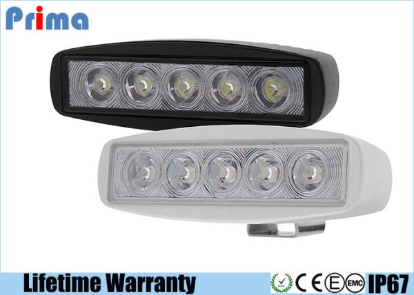 IP67 15W Mini Led Light Bar , 12V 24V Flood Work Lights For Boat / Car / SUV