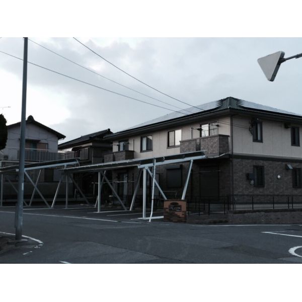 60m/s No Penetration Carport Solar Racking 12um