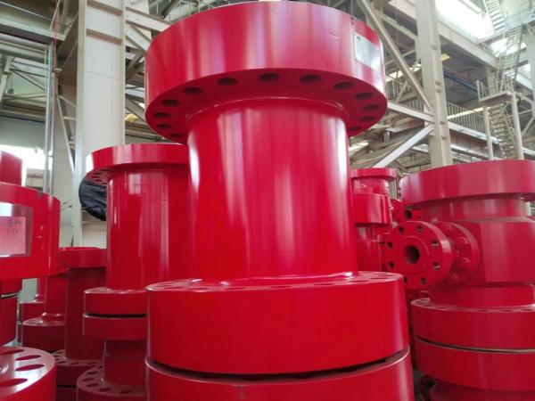 Forging Double Studded Adapter 2 Inch  2,000 Psi X 3 1/8 5,000 Psi