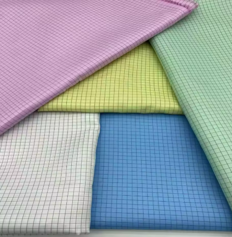Cleanroom ESD Dust-proof Fabric, Twill Weave, Anti-static & Breathable, Supplied in 150m Rolls