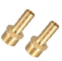 mangueira Barb de 1/4inch/6mm, acoplamento farpado de bronze da linha do homem BSP