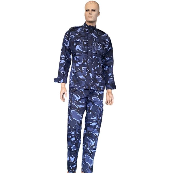 tactical Uniform Clothing Blue Camouflage Tactical Training Uniform Set For tactical Uses Outdoor Enthusiasts Hunters And Tactical Professionals