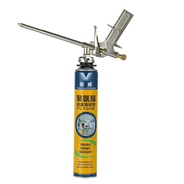 White Color Polyurethane Foam Adhesive For Construction Strong Viscosity