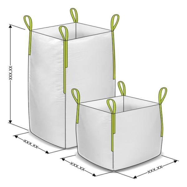 Big bag with loading and unloading opening FIBC Big Bag for Heavy-Duty and Bulk Material