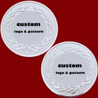 1.5inch Brass Custom Coins Commemorative Custom Made Silver Coins