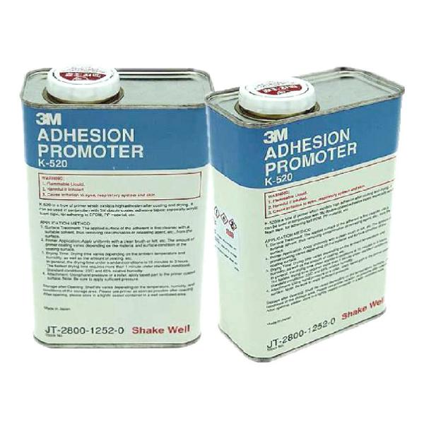 3M K520 Promoteur d'adhésion pour les substrats PP / EPDM avec rubans en mousse acrylique