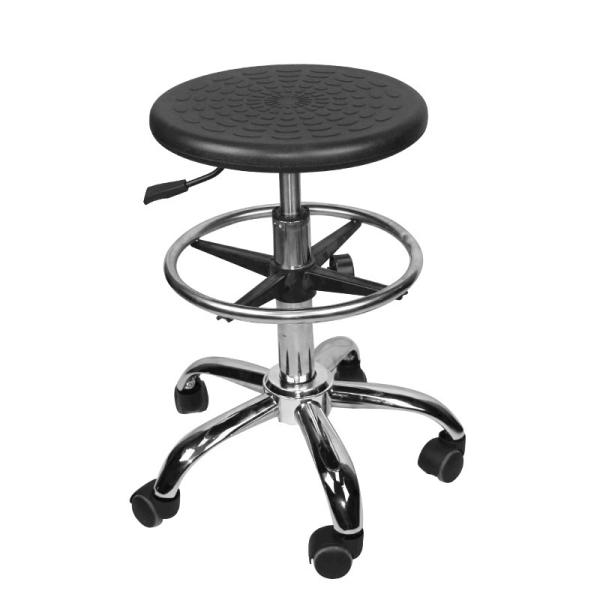 ESD Anti-Static Lab Chair with PU Leather Seat