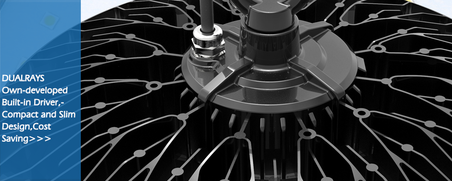 Построенный в оптовиках света IP65 IK08 залива UFO легкой установки водителя высоких