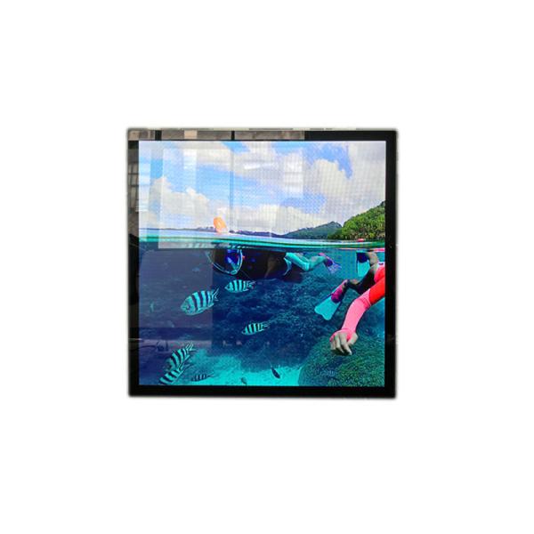 19.2 26 29.6 inch 1:1 square LED display screen 1920x1920 with WIFI network Android player and HDM1 input
