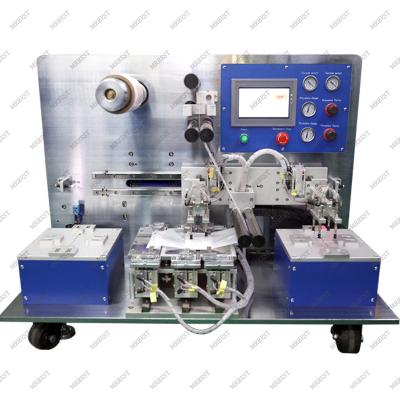 Máquina de empilhamento de eletrodos de bateria semiautomática