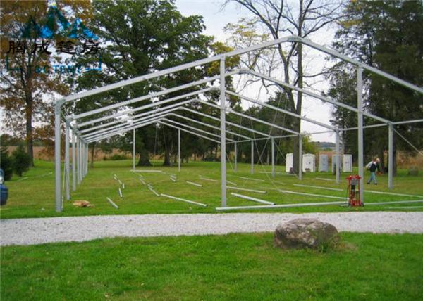 500 Seater Huge Party Tents For Events / Exhibitions PVC Fabric Canopy Shade Tent