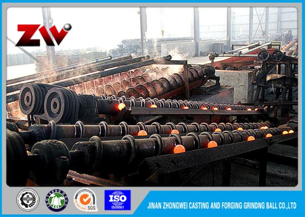 O carbono alto do valor de alto impacto inquebrável forjou bolas de moedura, material 60Mn B2 B3 do aço de liga