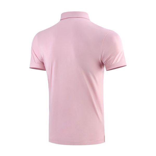 Men's Summer Golf Short Sleeve T-Shirt, Breathable Quick Dry Functional Fabric Golf Apparel